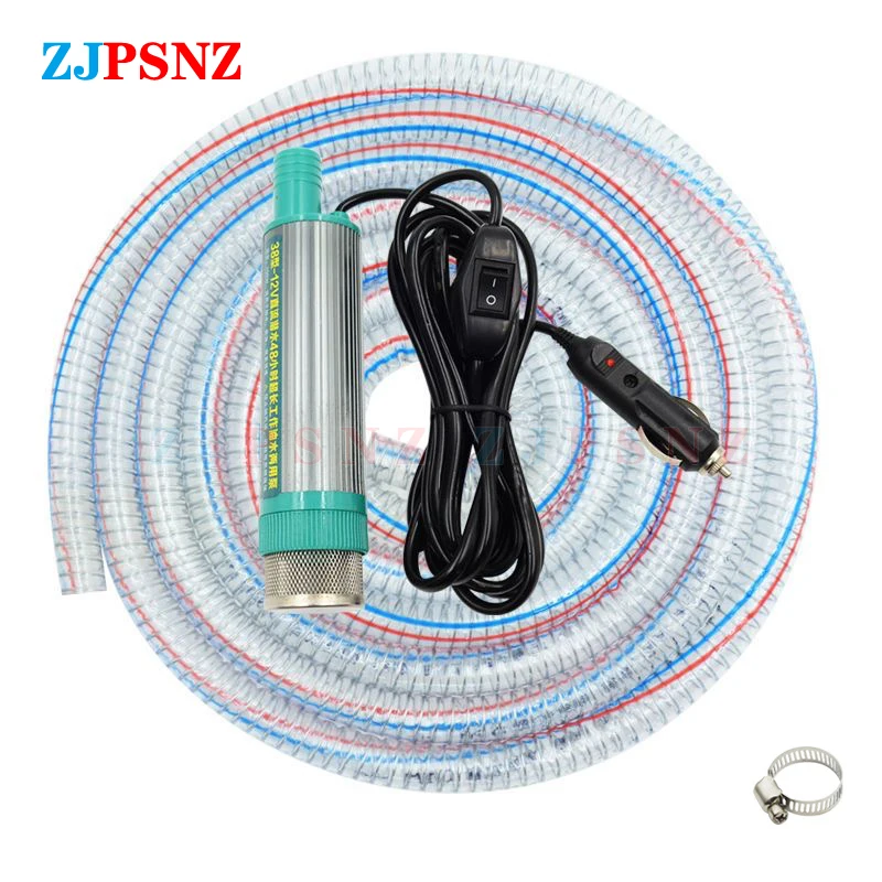 Elektrische Auto Pumpe 38mm Tragbare Mini Für Pumpen Diesel Öl Wasser Transfer Pumpe Camping Angeln Tauch Pumpe 30L/min 12V 24V – Detail 9
