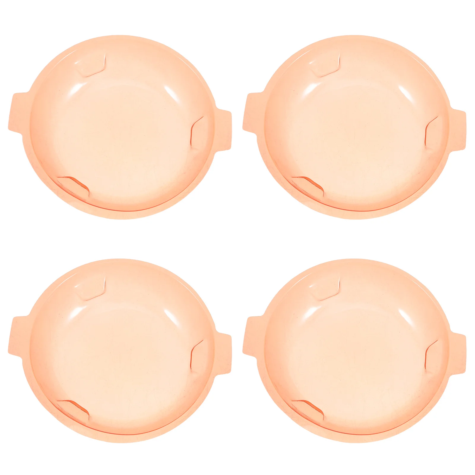 

4 pcs Smoke Protective Clear Plastic Dust Proof Safety Alarm Cap For Home Office Use Smokes Cover