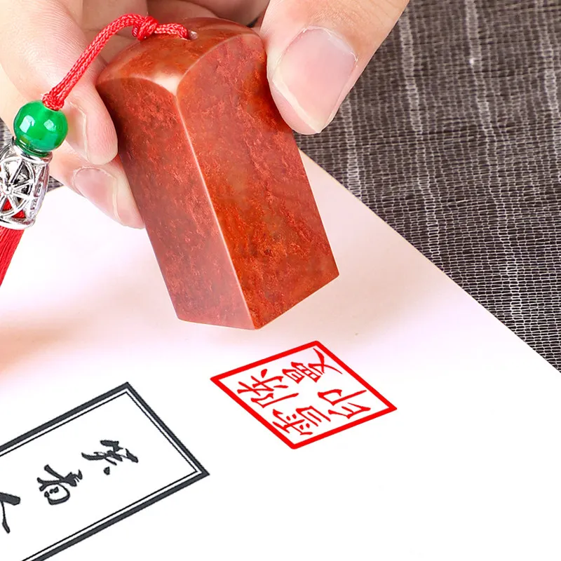 Custom Name Seal Stamp for Chinese Calligraphy Painting Personalised Carved Signature Collection Book Graduation Gift Art Craft - view 4