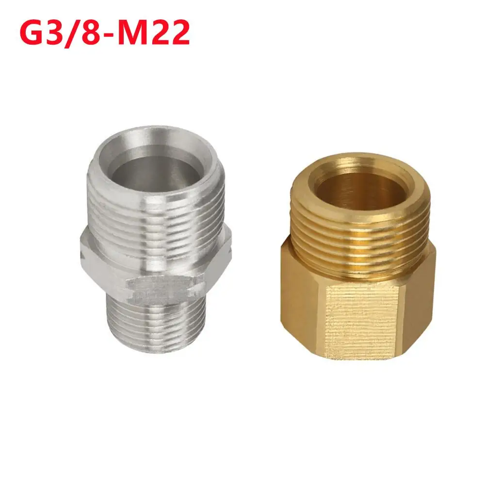 BSP 3/8 인치 고압 세차용 호스 어댑터, G3/8에서 M22로 연결하는 실전 사용 리뷰