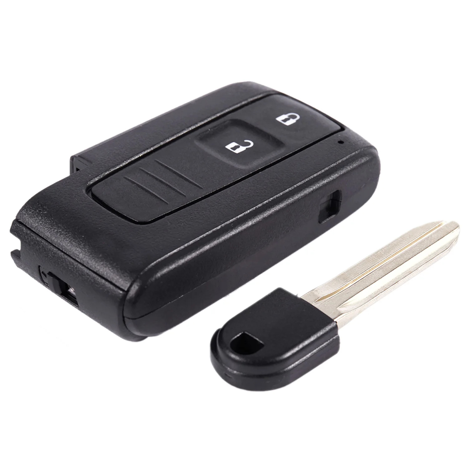 2 BUTTON SMART REMOTE KEY CASE SHELL & BLADE For TOYOTA COROLLA VERSO PRIUS