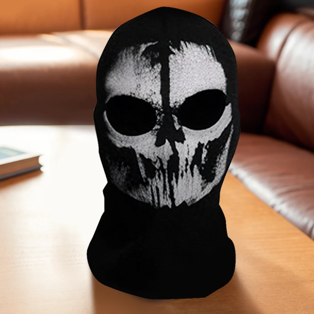 

Halloween Ghost Full Face Mask Skull Scary Ghost Skeleton Motorcycle Cycling Headmask for Halloween Cosplay Balaclava Halloween