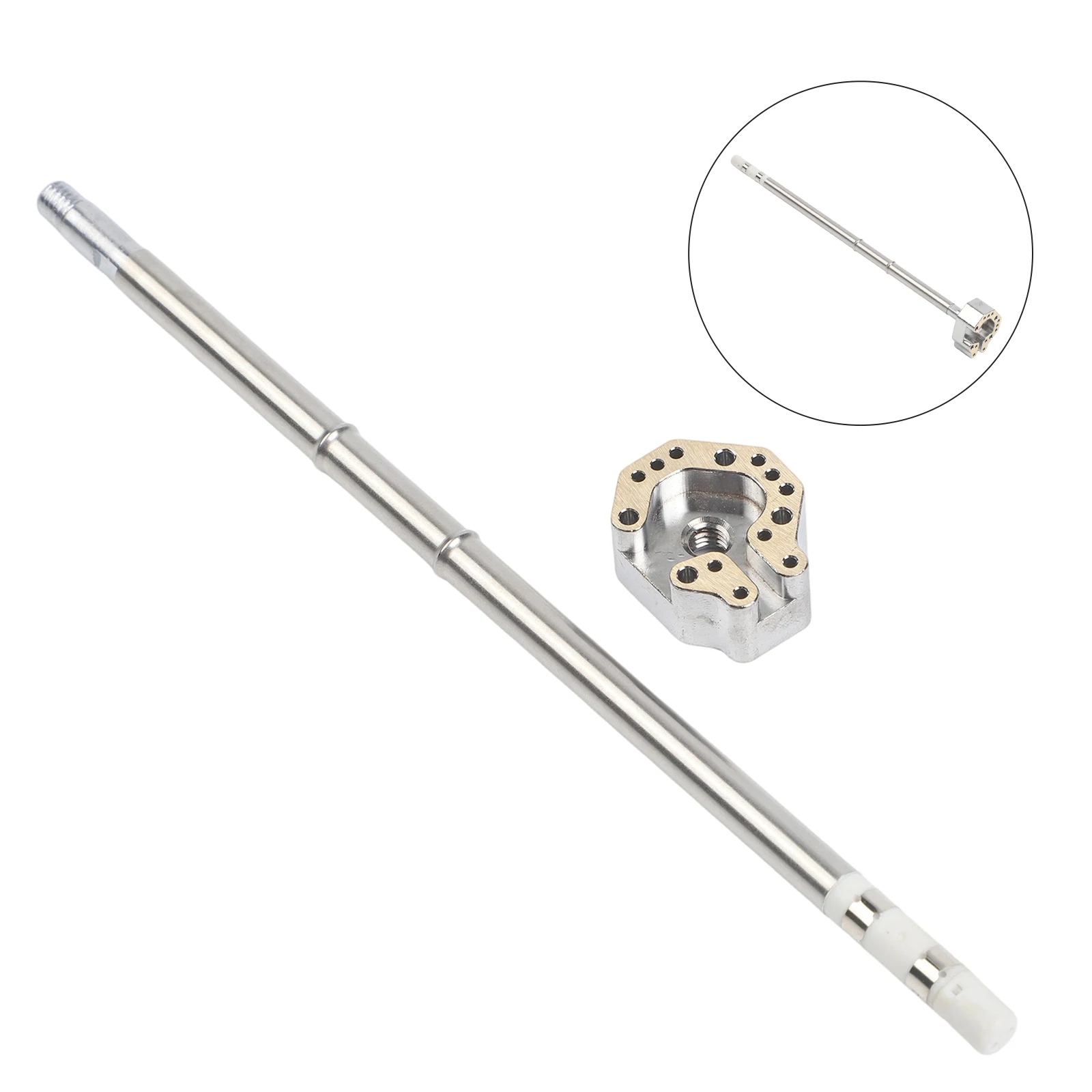 Functional Soldering Tip for PS5 For PS4 For Xbox For Switch Pro Controller Joystick Repair with Multi Hole Structure