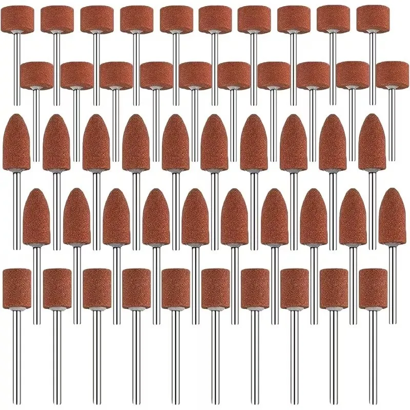45PCSSratchResistantPolishingBit1/8"SchaftforJewelryPolishForAllRotaryToolsKosteneffektiv