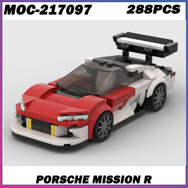 

288PCS MOC-217097 Cars Racers Building Blocks Sets City Vehicle Model DIY Kids Boy Toys Sport Super Creative Technique