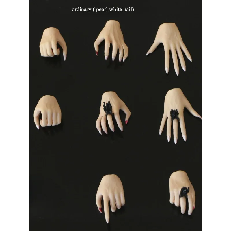 1/6 Schaal Vrouwelijke Soldaat Nieuwe Versie Adelaar Klauw Handen Model Vier Kleuren Plastic Handen Model Voor 12 "Actie Figuur Pop Accessoire