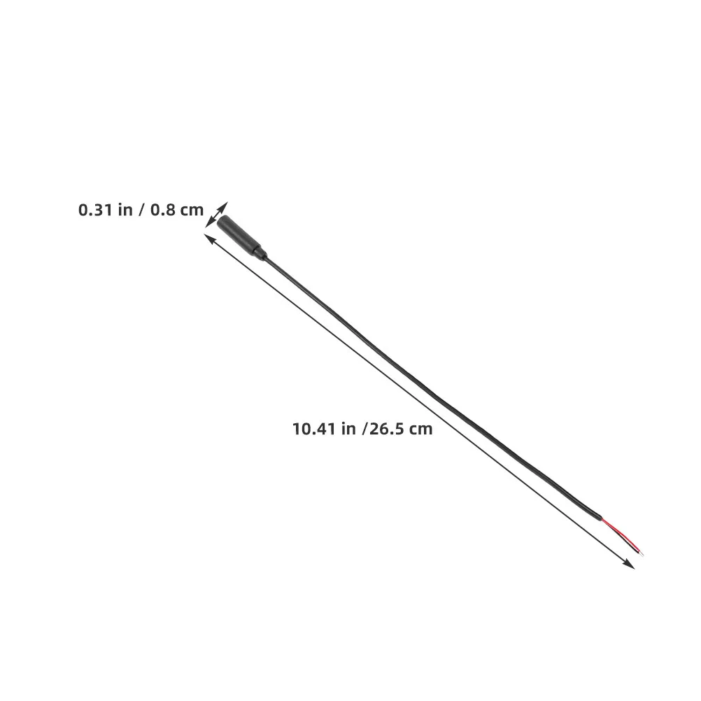 8Pcs Headphone Replacement Cable 2.5mm Female Jack to Bare Wire Audio Cord for Earphone Speaker Connector Crisp Clear Sound