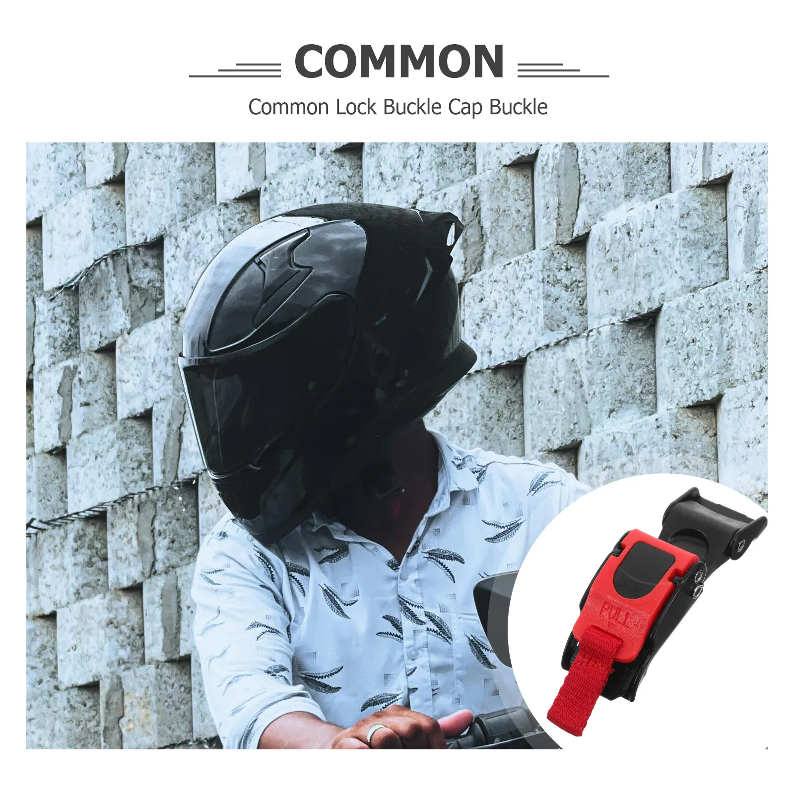 Picture 7: Universal Motorcycle Quick Release Buckle Kit Easy Operation Strap Lock Replacement Accessory Motorcycle