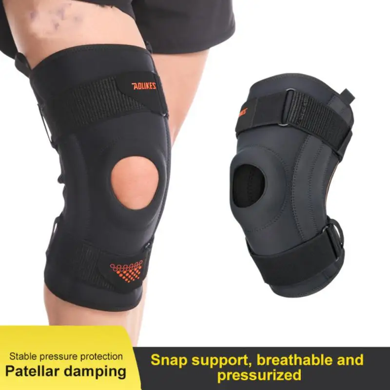 Spring Support Running Knee Pads Basketball Hiking Compression Shock Absorption Breathable Meniscus Knee Protector