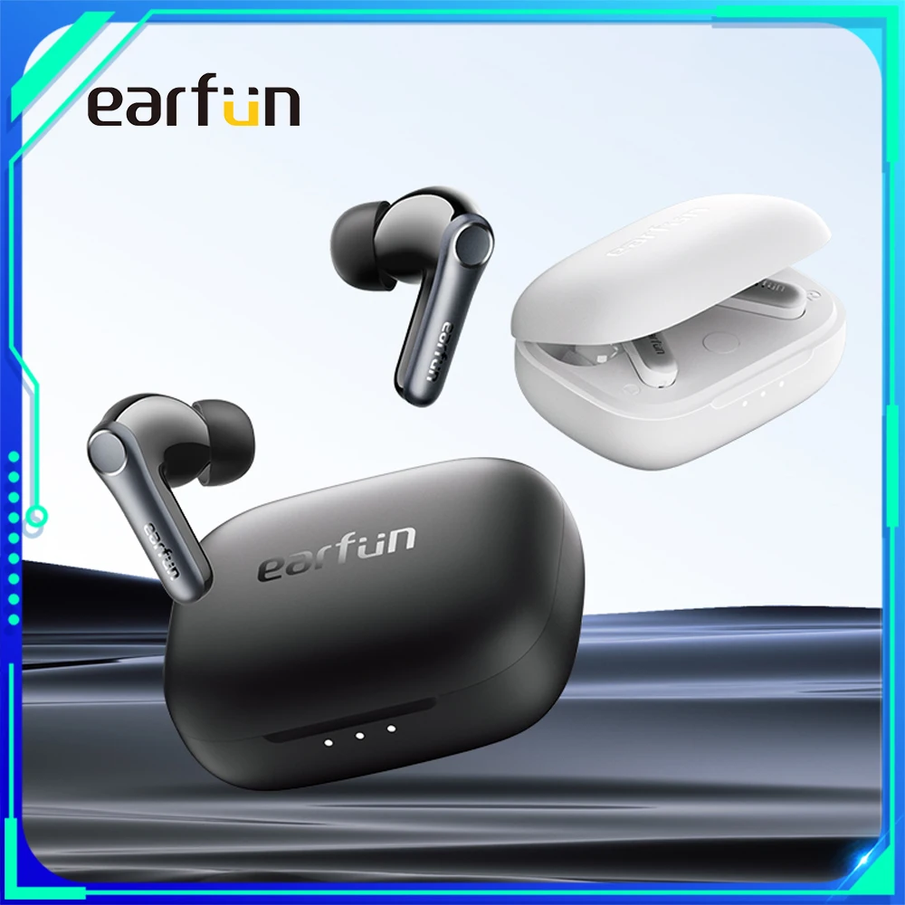 

EarFun Air Pro 4 Wireless Earphone Active Noise Reduction HI-FI Bluetooth 5.4 Earphone E-sports IPX5 Earbud Gamer Accessories
