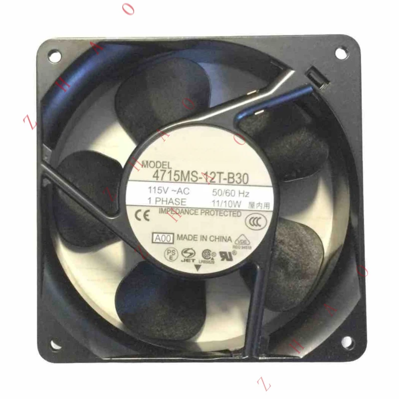 Z  1pcs for MODEL 4715MS-12T-B30 115V~AC NMB 50/60 Hz 11/10W Cooling FAN OPEN BOX