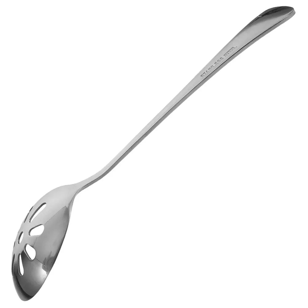 

1pcs Small Slotted Spoon Stainless Steel Serving Utensils Compact Lightweight Kitchen Dinner Tableware PerforatedSpoons