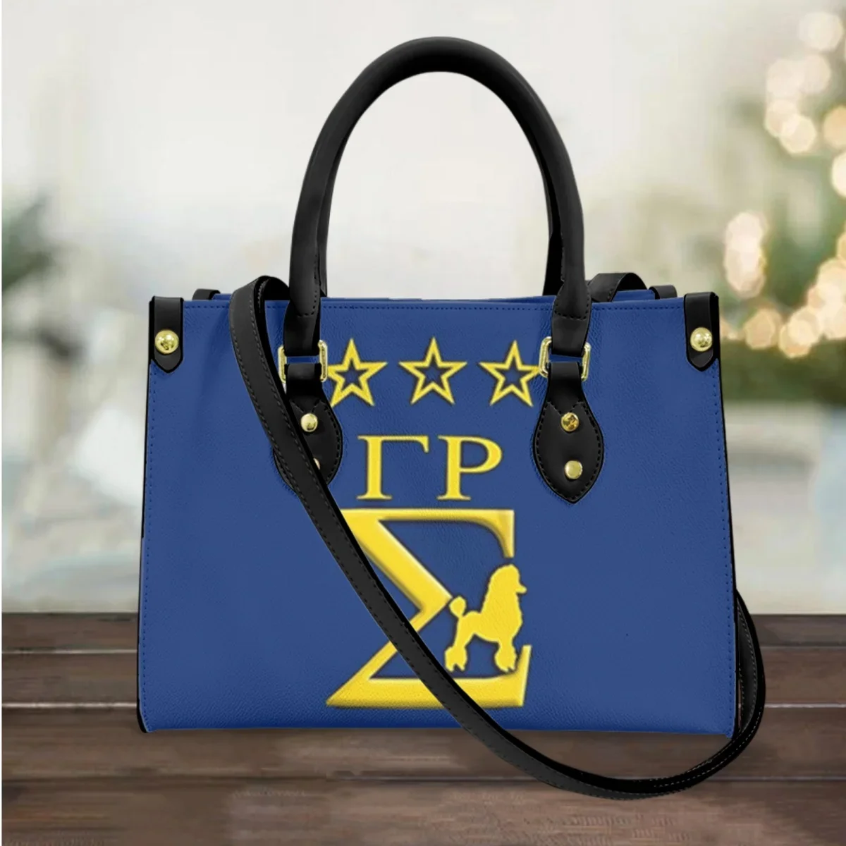 Fashion Women Clutch Sigma Gamma Rho Design PU Leather Vintage Small Messenger Bags Large Capacity Portable Shoulder Bags Totes