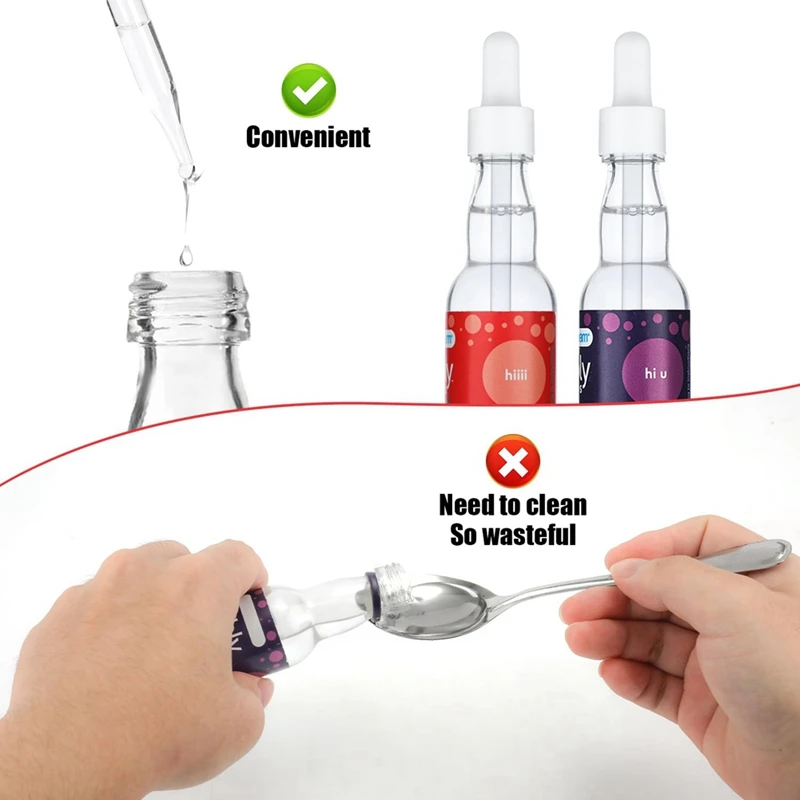 12 Pack Glass Dropper Sodastream Flavor Drops Compatible For Sodastream Flavors Bubly Drops