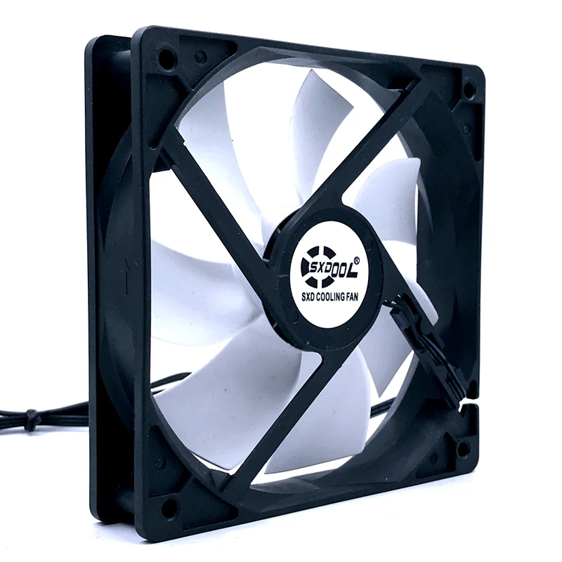 

120mm Fan New 12025 12V 0.1A 1250RPM Silent Quiet Computer Case Aixal Cooling Fan