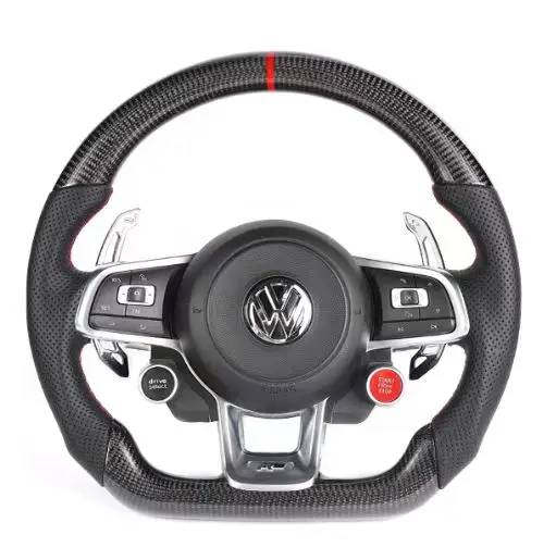 

Good Quality Car Accessories For VW MK7 Go-lf Passat Polo Scirocco Jetta Sagitar Steering Wheel