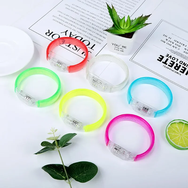 Luminous Bracelet Sticks Bracelets Wristbands Glow in The Dark Party Supplies Neon Light Up Bracelet Toys Kids Adults Party