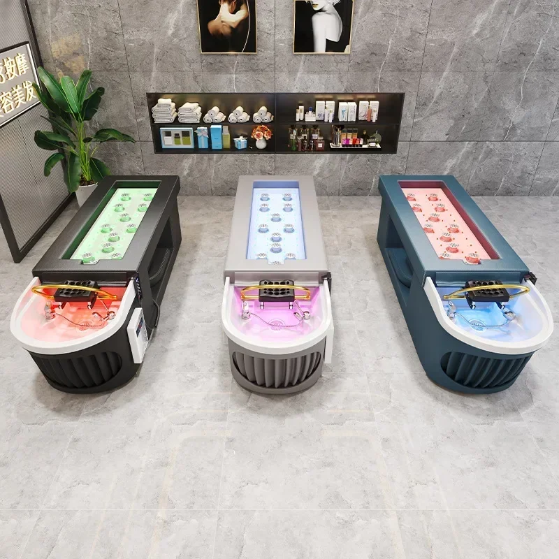 

whole body bed, Chinese medicine fumigation integrated moxibustion bed head water circulation bed, special for beauty salons