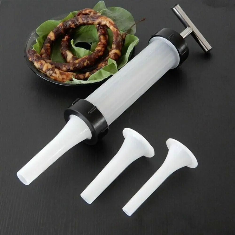 Manual Sausage Maker Sausage Stuffer Machine Meat Syringe Homemade Sausage Filler Tool