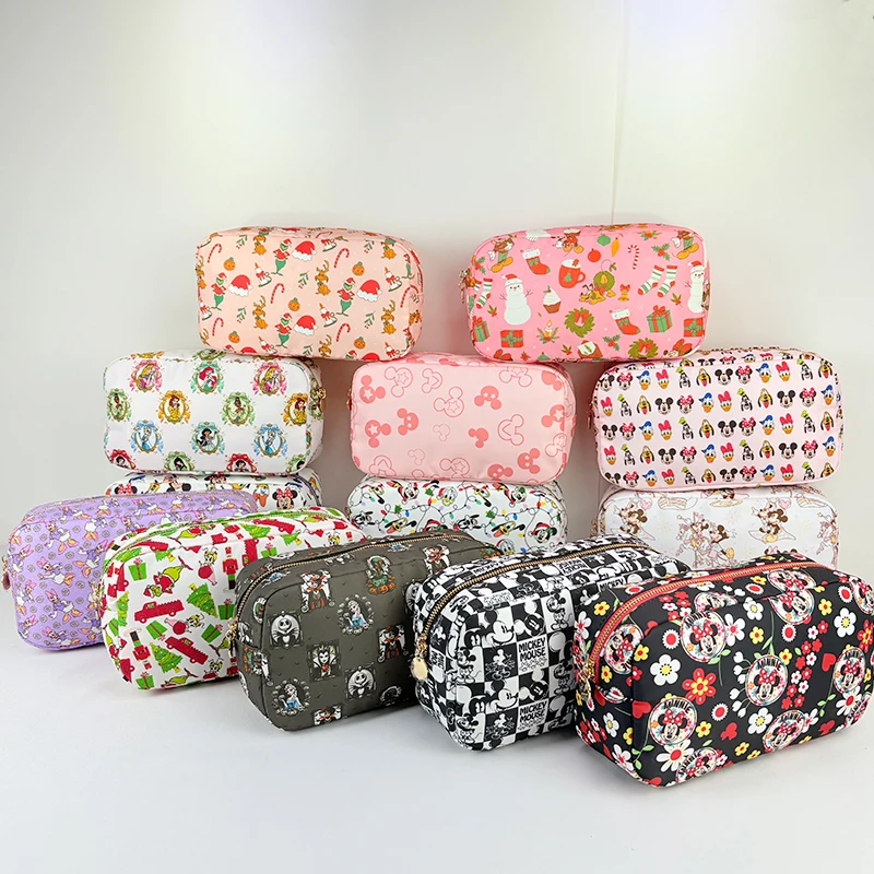 Sac à cosmétiques Mickey His Friends, mignon, sac de rangement de maquillage Disney Daisy, trousse de toilette d'extérieur, organisateur de voyage Portable de grande capacité