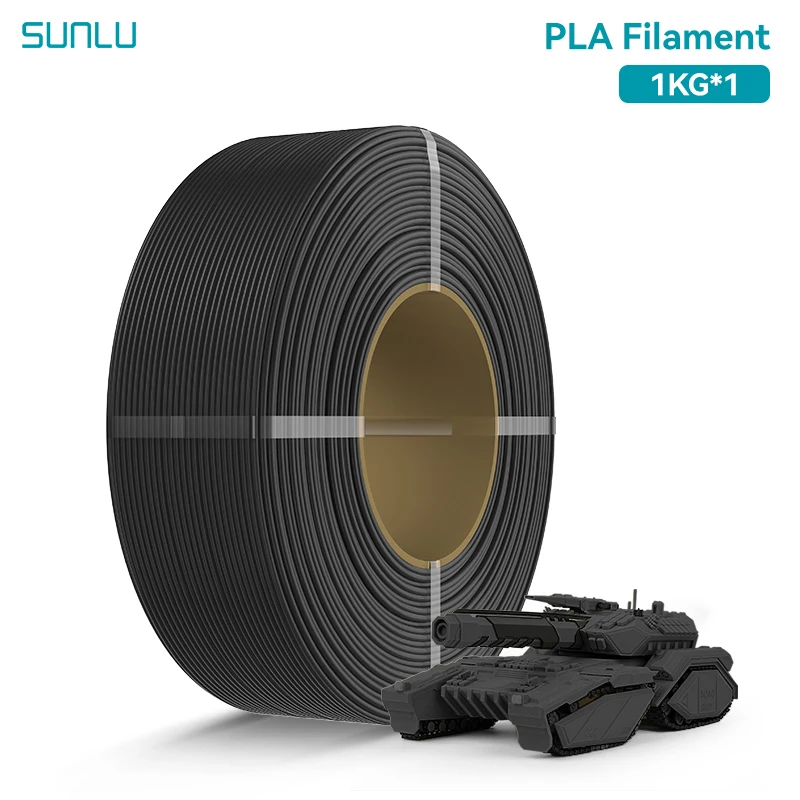 SUNLU 10KG PLA/PLA PLUS Filament 1.75mm 1KG Without Tray 3D Printer Filament for 3D Pen & Refill Filament