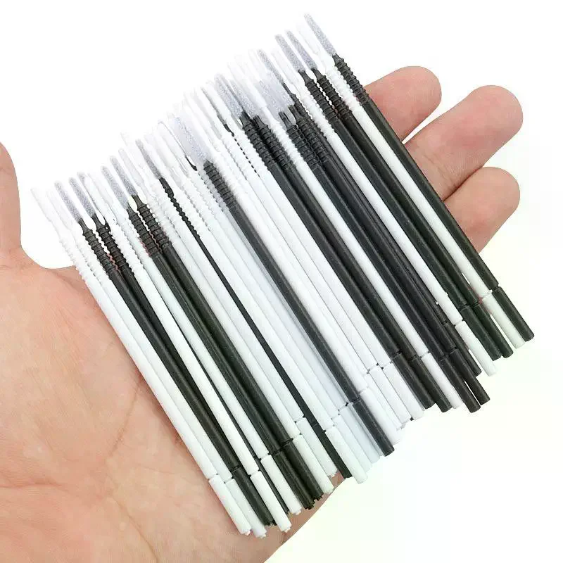 50 Pcs Disposable Micro Brush Mascara Wands Applicator Lash Removing Swab Microbrush Eyelash Extension Makeup Brushes Tools