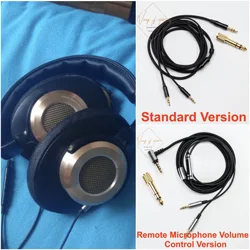 5N OFC Hifi Cable Wire Line For Xiaomi Xiao Mi Over Ear Headphone Headset All Smartphones Remote Control