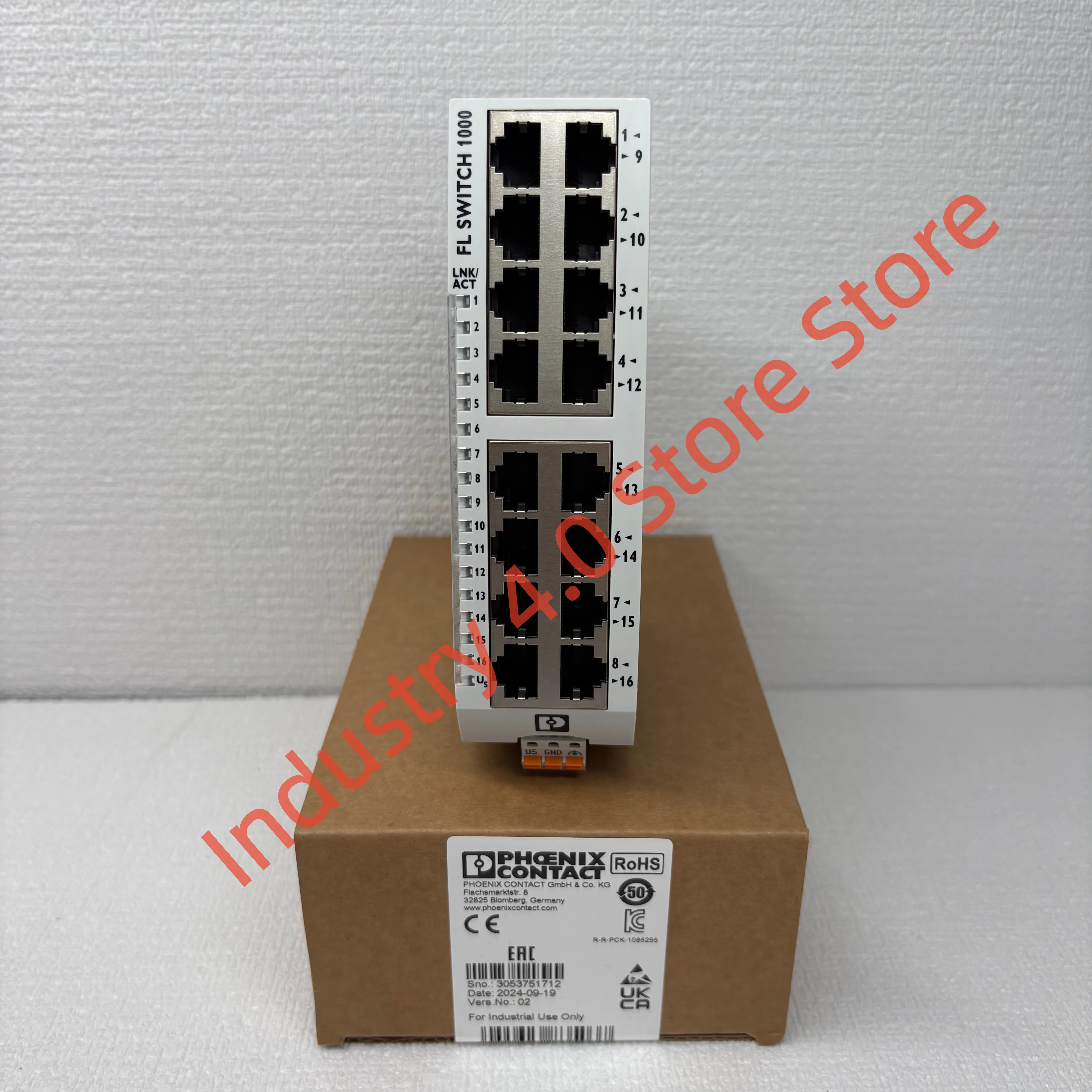 

1085255 FL SWITCH 1016N, совершенно новый промышленный выключатель