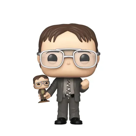 Funko Pop The Office Dwight Schrute 882# Action Figure 10cm Collection Limited Edition Model Toys for Children Christmas Gift