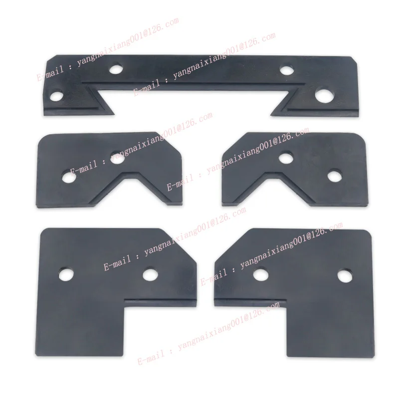 1SET New Saddle Knee Wiper Plate CY6140/CY6150/CS6250 CNC Scrapping Plate Of Lathe Guide