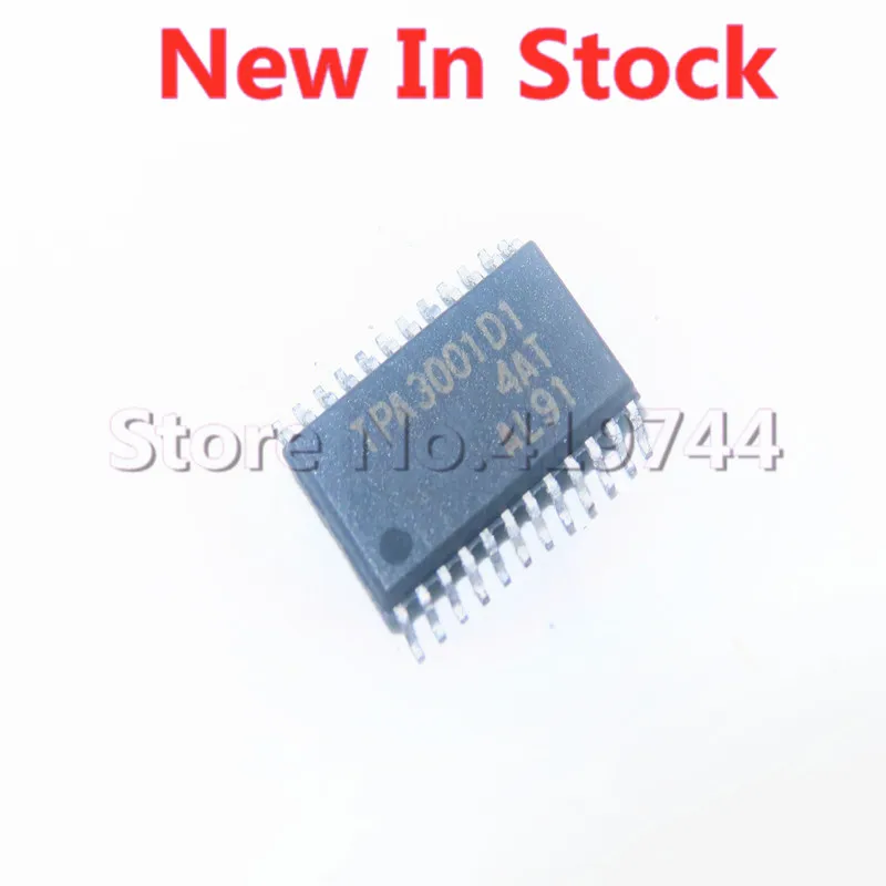 5PCS/LOT TPA3001D1PWPR TPA3001D1 HTSSOP-24 SMD IC chip In Stock