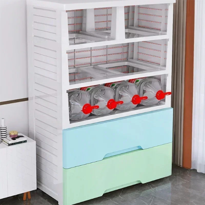 Plastic Kids Cabinet Storage Toys Organizer Multi-purpose Drawers Child Toy Storage Para Guardar Juguetes Kids Furniture