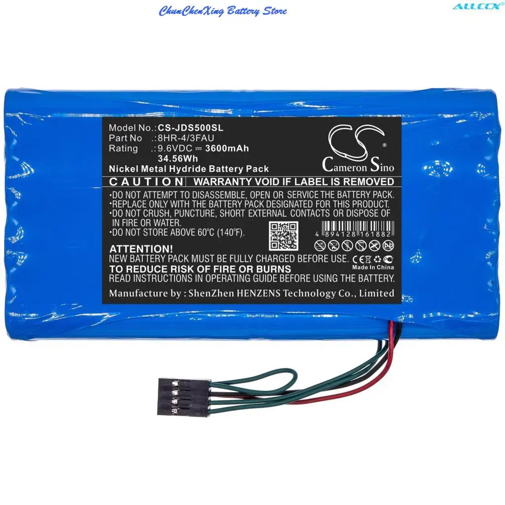 OrangeYu  3600mAh Battery for JDSU Tester ANT-5