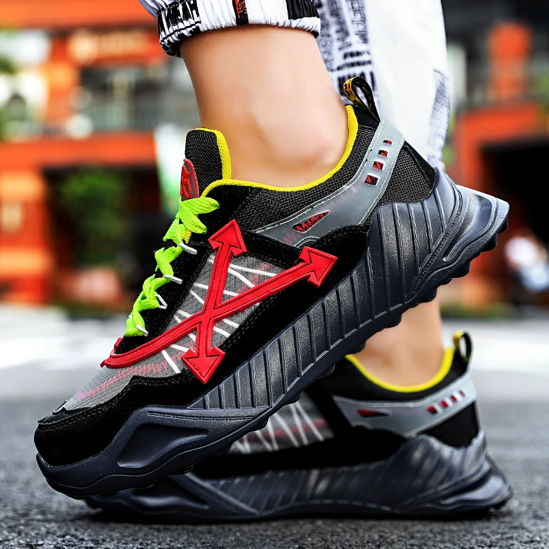 2023 New Arrival Spring Hot Sale Men\'s Casual Shoes Mixed Color Shoe For Man Comfortable Sneakers Male Non Slip Harajuku Style X