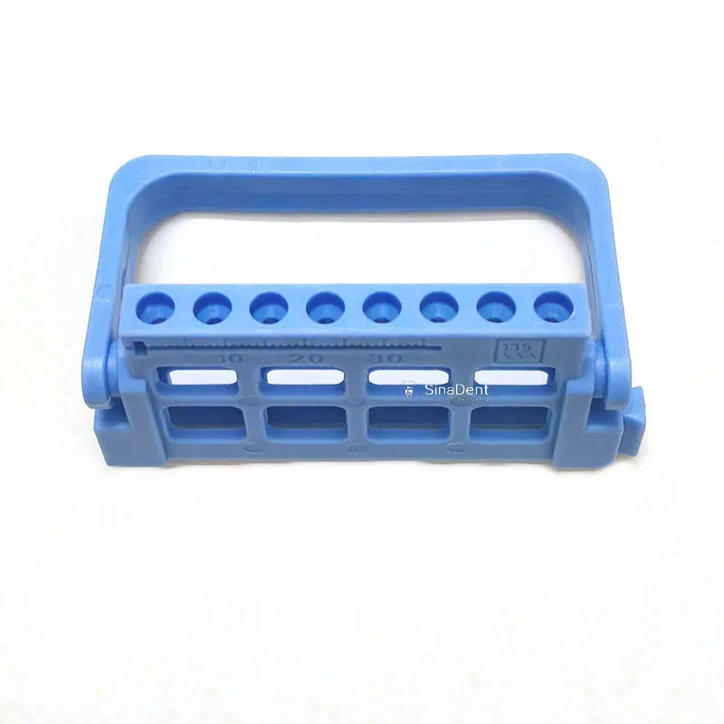 Dental Endo Files Holder 8 Holes 16 Holes 5 Colos Endo Stand Endo Tray for Endodontic Files Organizer Endo Trat