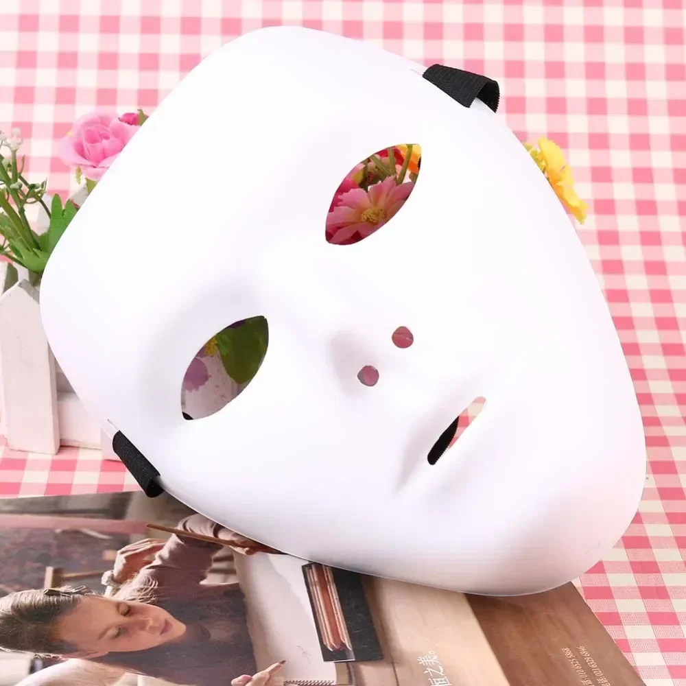 2025 Halloween Branco JabbaWockeeZ Máscara Facial Hip-Hop GHOST DANCE Performances Máscara