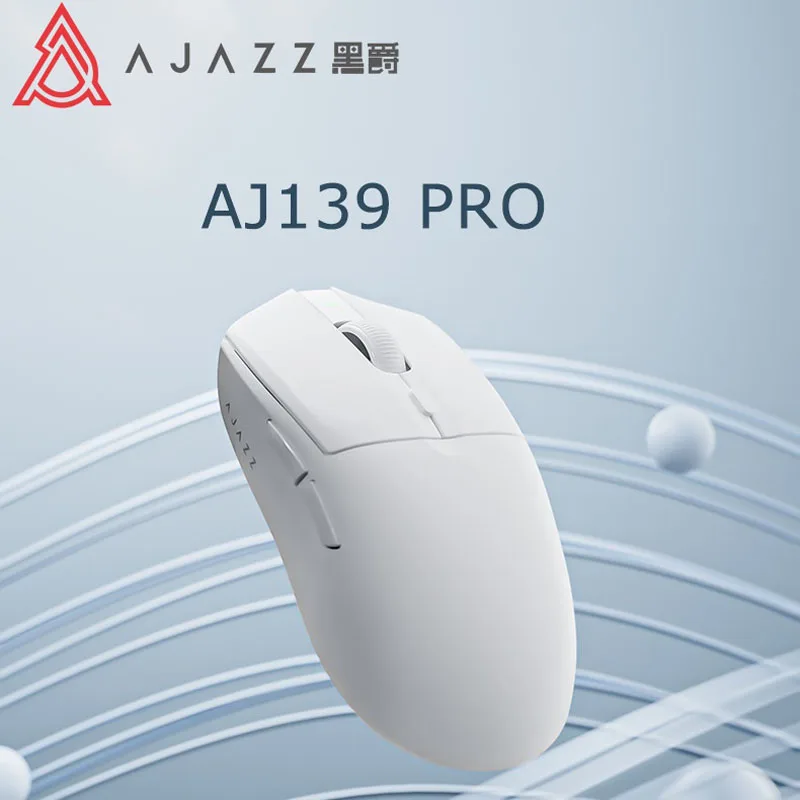 AJAZZ AJ139Pro Wireless Mouse 2.4GHz + Wired Gaming Mouse PAW3395 26000DPI for Gaming Laptop PC Optical Mouse