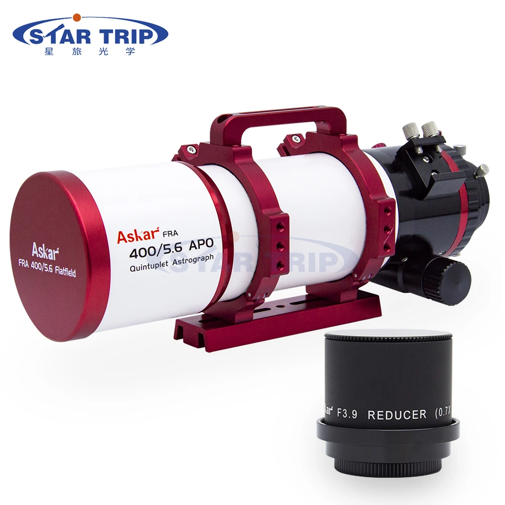 Askar FRA400 72mm f/5.6 Quintuplet Petzval Flat-Field Astrograph-With F3.9 Reducer