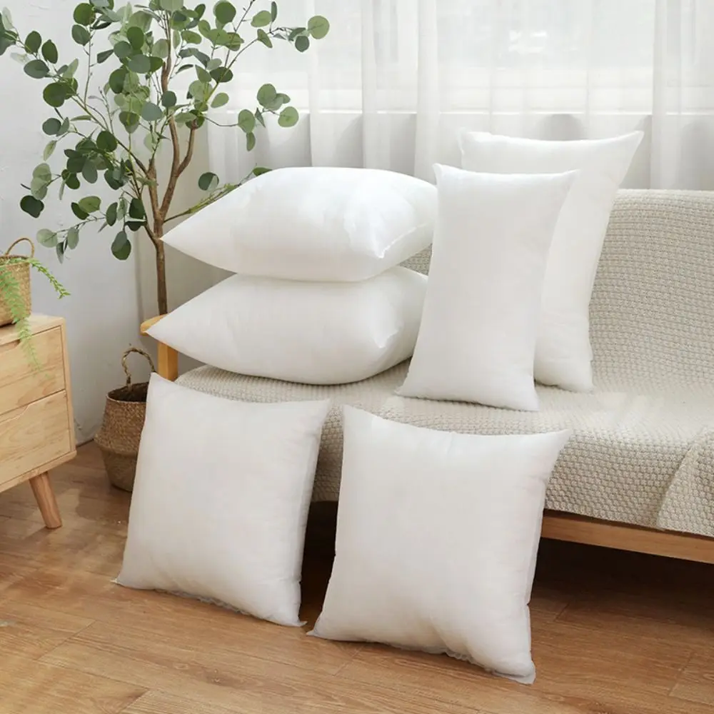 New Square Throw Pillow Insert Cotton-padded Decorative Pillow Stuffer Pillow Core Sofa