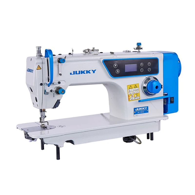 

9806 High-Speed Lockstitch direct drive industrial Sewing Machine trimming for garments factory blue color