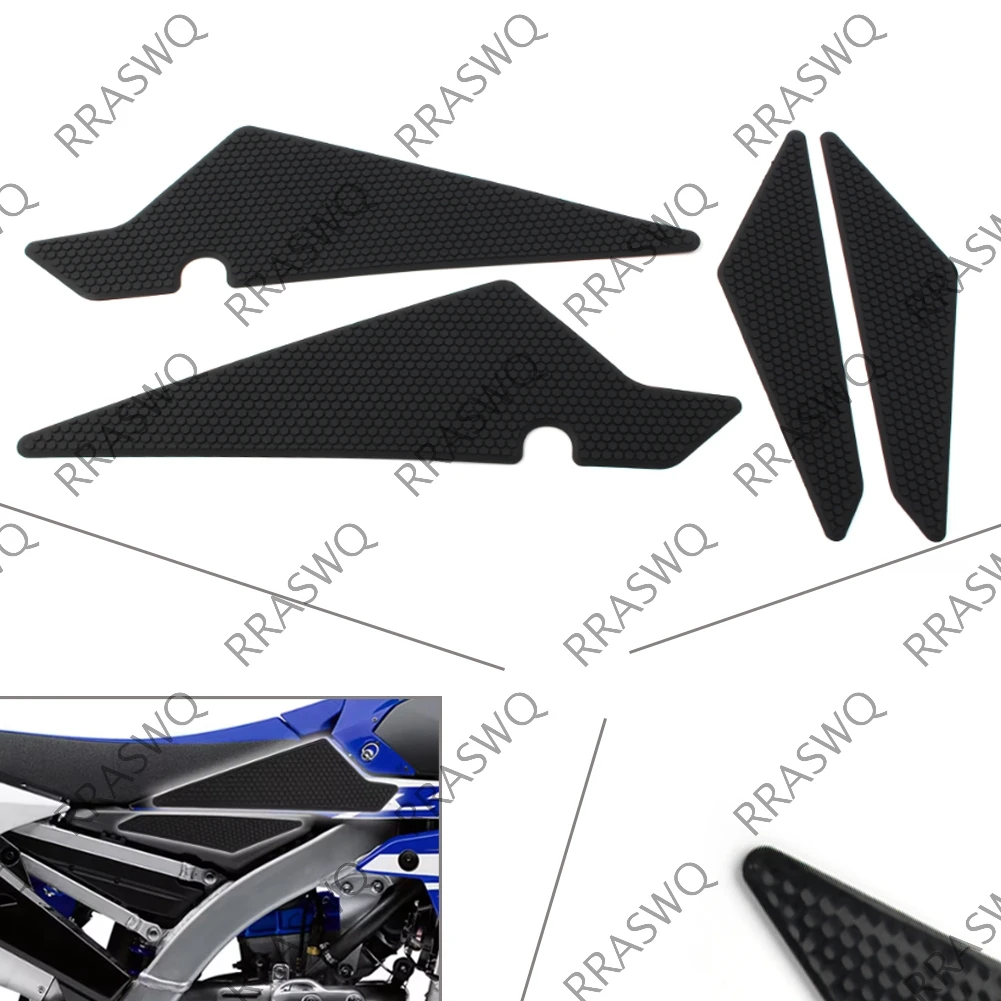 Motorbike Side Tank Traction Grips Pads for Yamaha YZ250F YZ450F WR250F WR450F YZ250FX YZ450FX 2Pcs/Set