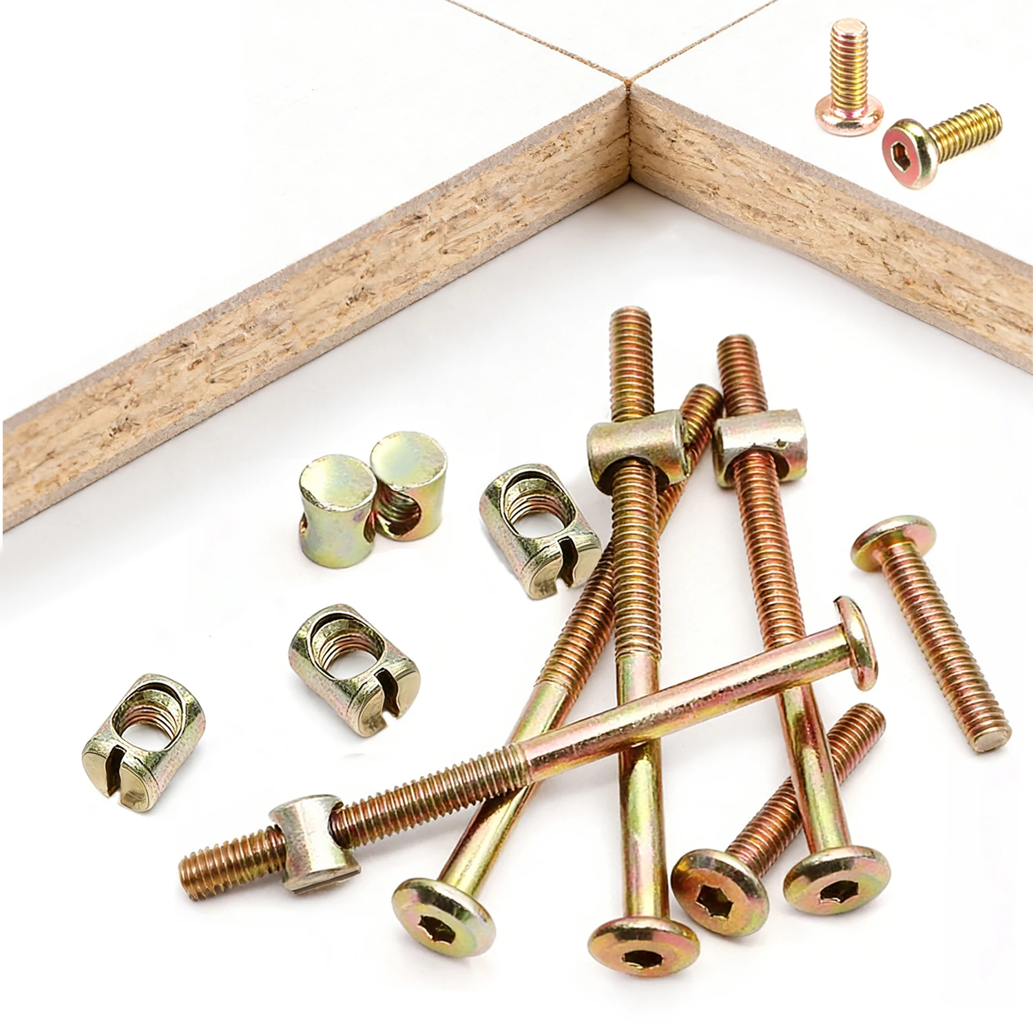 10개 M6 육각 소켓 가구 볼트, 40-100mm 아 - Furniture Hardware Barrel Nut 리뷰 및 가격