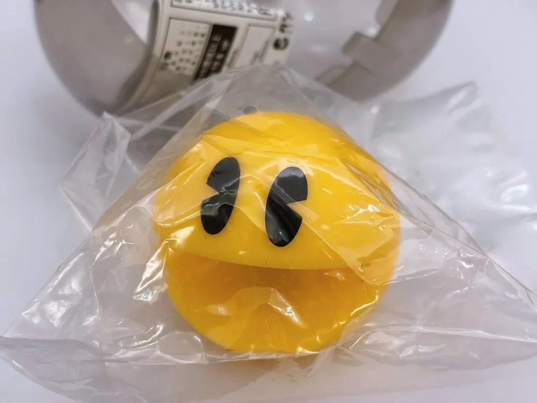 بانداي الأصلي غاشابون باك مان باك مان توهج ضوء الليل شخصية صغيرة تحصيل لعبة زخارف مكتب لعب هدايا عيد ميلاد الأطفال #6