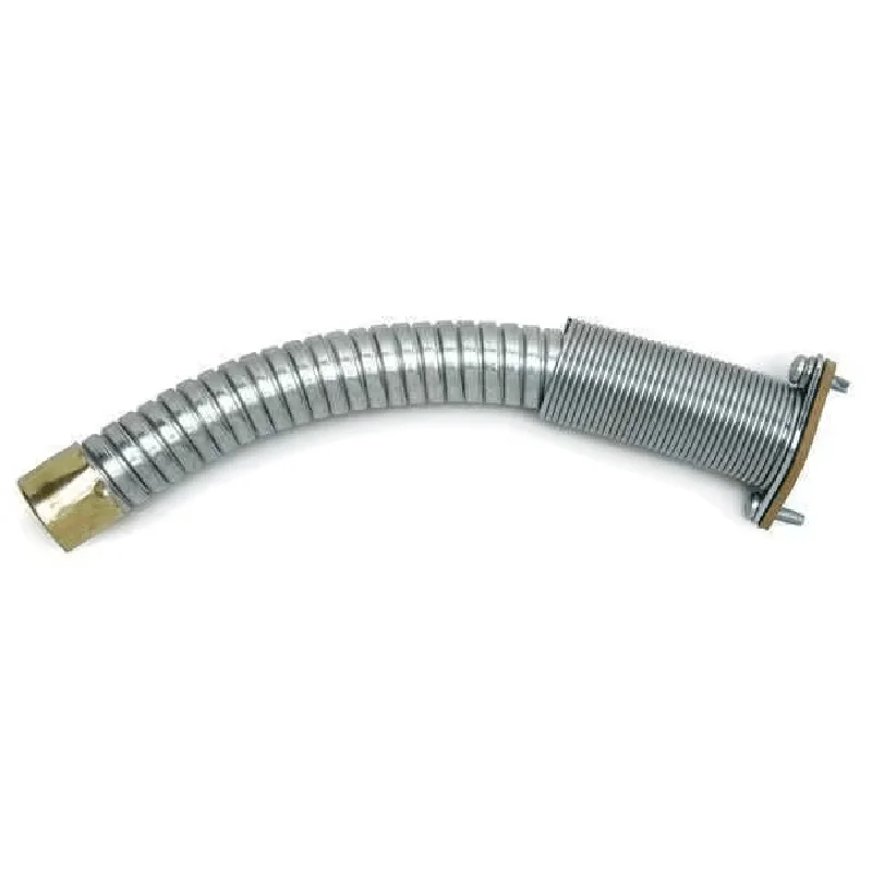 

Flexible Spout, Steel, Silver, 1 in Dia.