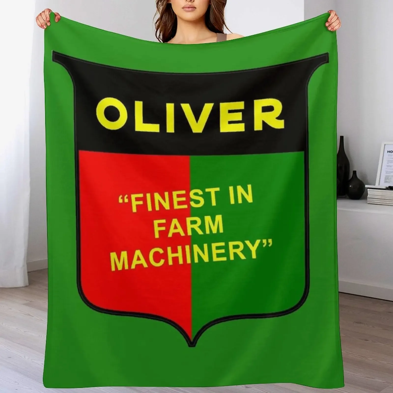 

Oliver Tractor Throw Blanket Nap sofa bed Luxury St Polar Blankets