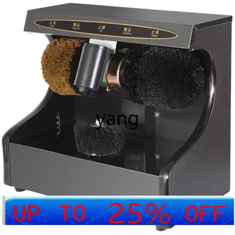 CX  household small shoe brush machine shoe polisher double motor shoe edge automatic