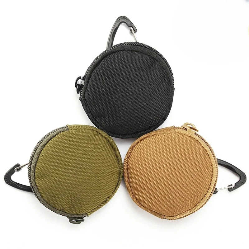 Tactical EDC Men Key Wallet Pocket Outdoor Usb Cable U-Disk Earphone Storage Bag for AirPods Freebugs Headphone Protective Case