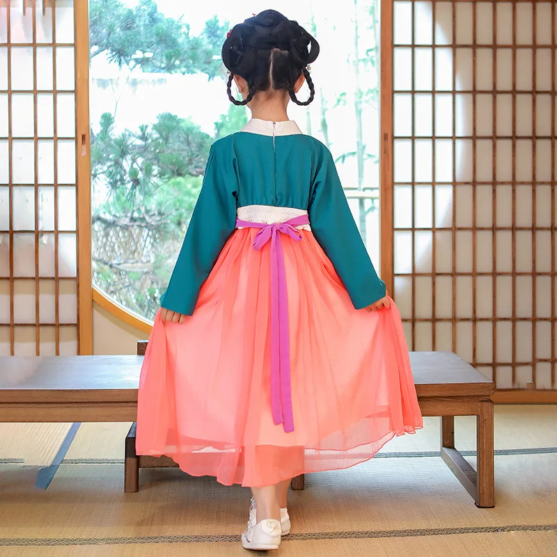 Robe Hanfu pour filles, nouvelle collection d'automne, broderie ancienne, fée moelleuse, Style chinois, jupe traditionnelle de soirée, robe de spectacle