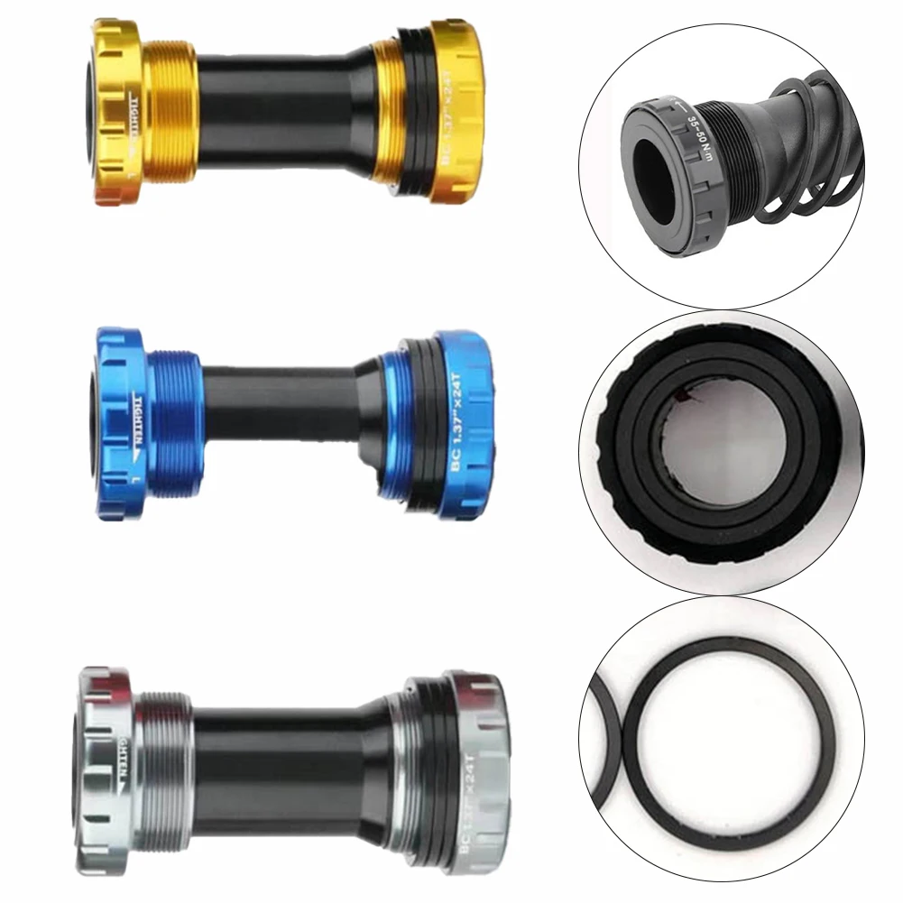 BB52 MTB Bottom Bracket For-Universal Bike Parts Bicycle Bottom Bracket For M68 Five Way 68/73mm Central Movement Axis