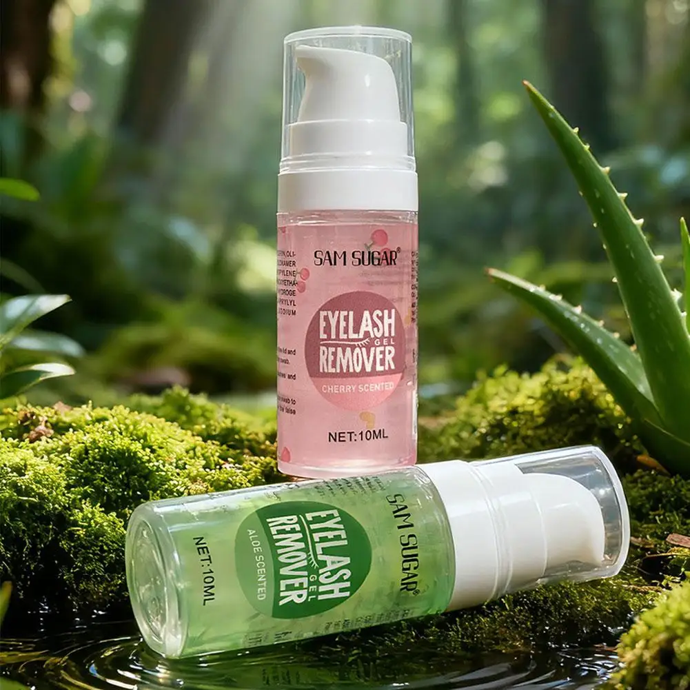 Gel eliminador de pestañas, Aloe, cereza, perfumado, limpieza profunda, suave, no irritante, eliminación rápida, maquillaje de labios y ojos, Gel removedor Original